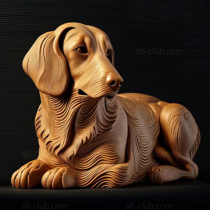 st Alpine Dachshund Hound dog